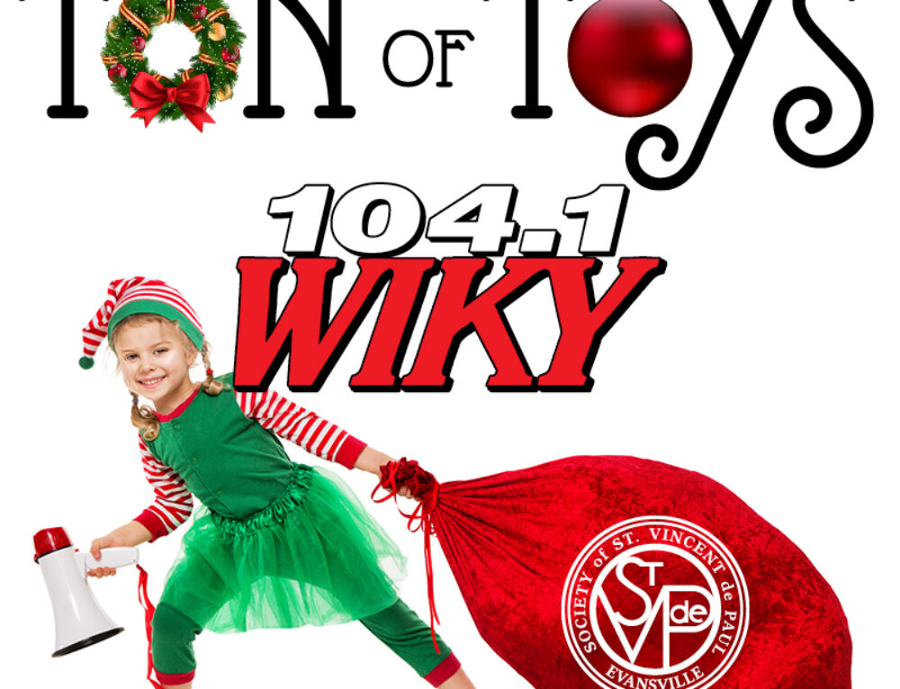 WIKY FM and Evansville St. Vincent de Paul conduct seventh annual “Ton of Toys”